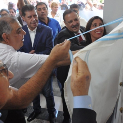Casas y Quintela asistieron a la inauguración de la nueva sede del gremio ATSA