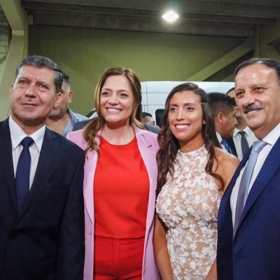 Teresita Madera destacó el discurso del gobernador 