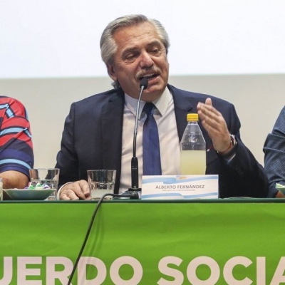 Alberto Fernández presentó un plan automotor