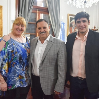 El Gobernador recibió a las nuevas autoridades de la delegación provincial del PAMI   