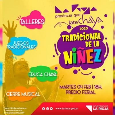 Se viene la Chaya de la Niñez