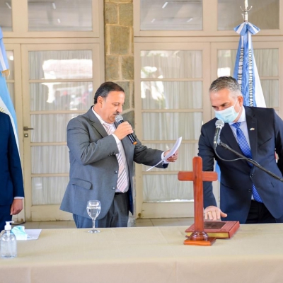 El Gobernador tomó juramento a Fabián Blanco como secretario de Hacienda