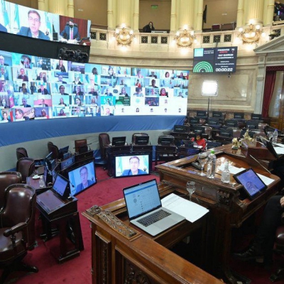 Una empleada del Senado dio positivo de coronavirus