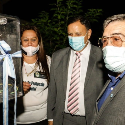 El Gobernador Quintela inauguró una importante obra de infraestructura eléctrica