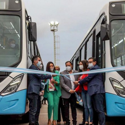 Quintela y Meoni pusieron en marcha la empresa Rioja Bus