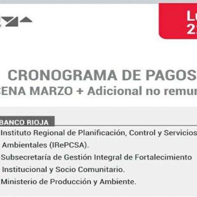 El pago de la quincenita continúa el lunes