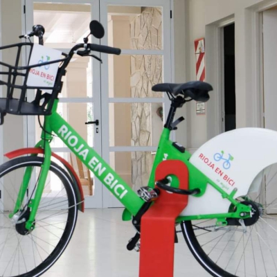 La próxima semana llegan las bicicletas y estaciones para Rioja en Bici