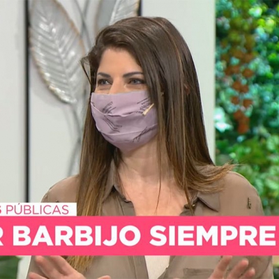 En la TV Pública los conductores ya usan tapabocas y avanza la campaña #barbijoenlatv