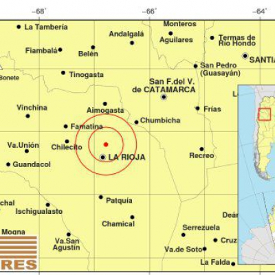 Un fuerte sismo sacudió este viernes a La Rioja