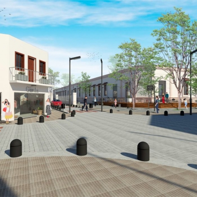 Comienza la obra de renovación del casco céntrico de la ciudad