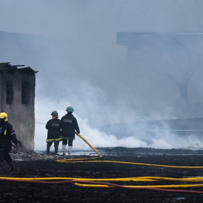 Murió el segundo bombero por graves quemaduras tras el incendio de tanques petroleros en Cuba