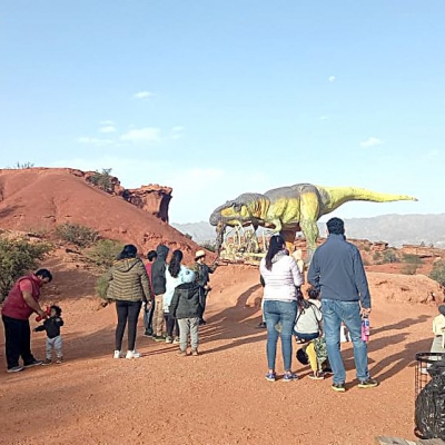 Sanagasta tuvo una importante presencia turística durante el fin de semana largo