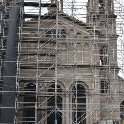La primera etapa de obra de la Catedral estará para el Tinkunaco