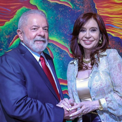 Lula habló de "Brasil y del mundo" con Cristina Kirchner y otros líderes latinoamericanos