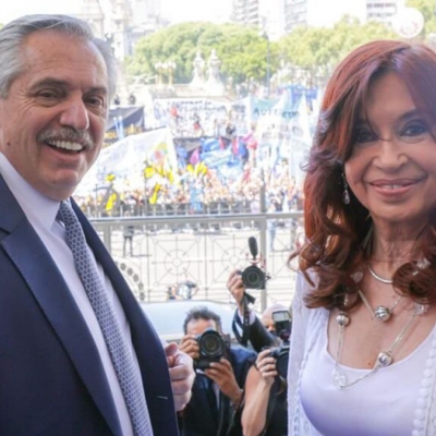 El Presidente ratificó la "unidad" y valoró el "coraje" de Cristina Fernández