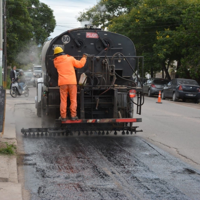 El Municipio sigue con el Plan Intensivo de Bacheo en la ciudad Capital