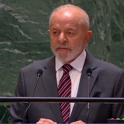 Lula termina su discurso ante la ONU, a pesar de que le cortaron el micrófono