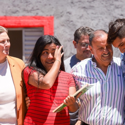 El Gobierno Provincial realizó la entrega de viviendas del Plan Angelelli en Vinchina
