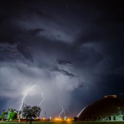 Continúa la alerta amarilla por tormentas para este martes en cuatro departamentos