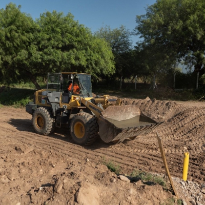 Avanza la obra de urbanización del paso del Río de la Rodadera del barrio Los Naranjos