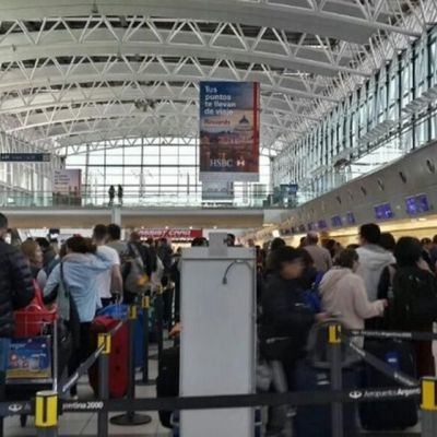 El arribo de turismo internacional cayó 20,1% en enero