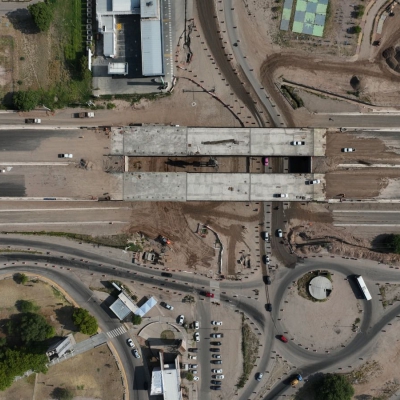 Vialidad interrumpirá el tránsito vehicular en la obra El Chacho para asfaltado
