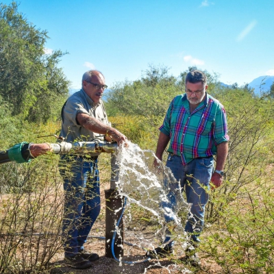 La Provincia inició obras para fortalecer el sistema hídrico en Patquia
