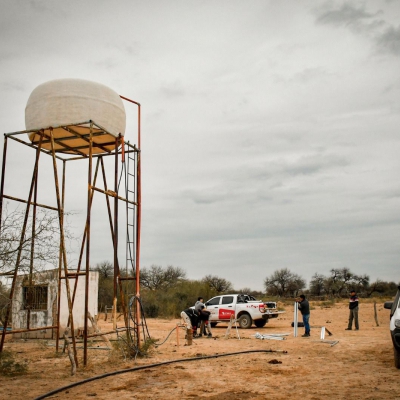 Ulapes: Con energía solar buscan garantizar agua potable en zonas rurales