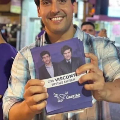 Quién es Gino Visconti, el diputado electo de La Libertad Avanza que representará a La Rioja en el Congreso