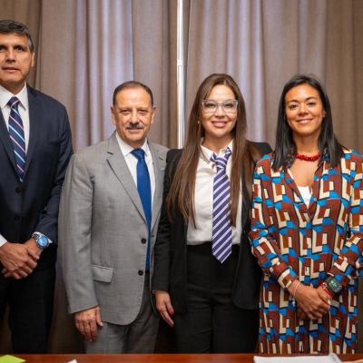 Quintela recibió a miembros del poder judicial de provincias de la región