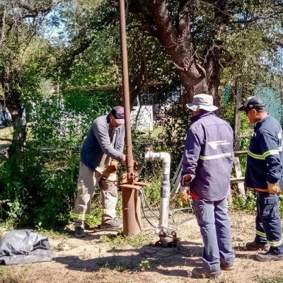 El Gobierno provincial normaliza el servicio de agua en Trampa del Tigre