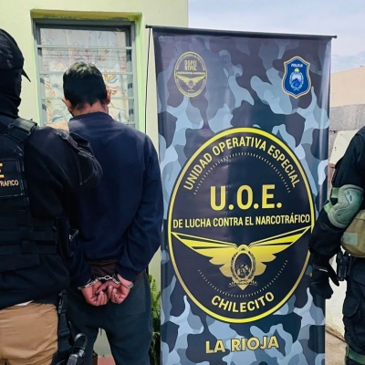 Chilecito: detuvieron a un hombre y secuestraron droga, un arma y vehículos