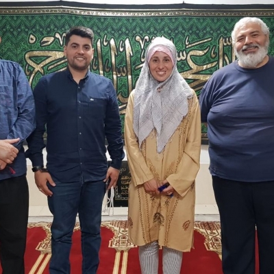 Consultora de la OIM agencia de la ONU visitó la mezquita de La Rioja