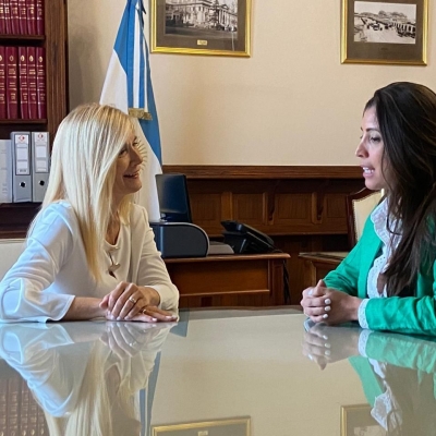 La vicegobernadora Florencia López  se reunió con su par de Buenos Aires     