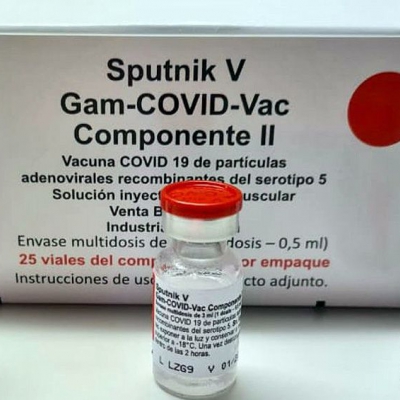 Distribuyen más de 300 mil dosis del componente 2 de la Sputnik V en todo el país