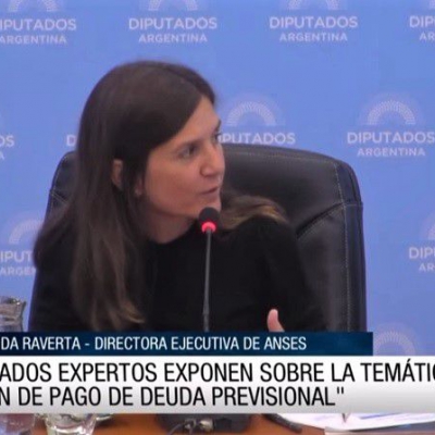 Raverta expuso sobre el "Plan de Pago de Deuda Previsional"