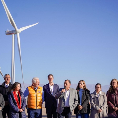 Se inauguró el montaje del Parque Eólico III