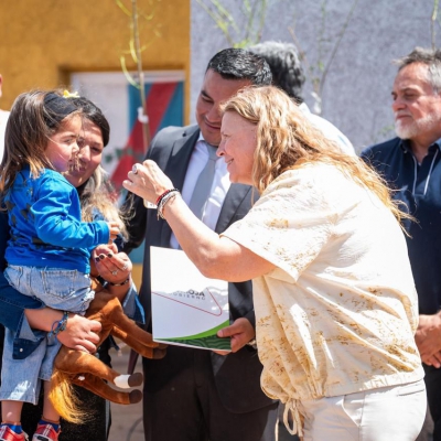 Entregan 19 viviendas a familias rurales en Salinas de Bustos