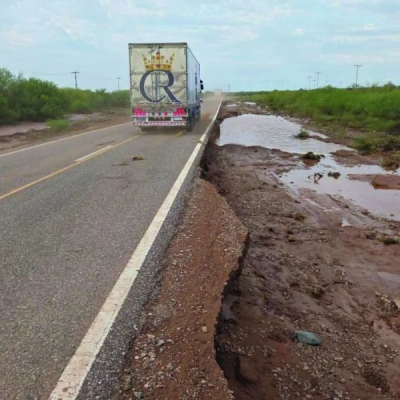 Vialidad advierte estado de peligro en Ruta 141 en Chepes